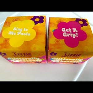 “sing to me paolo” and “get a grip!” glitter gels